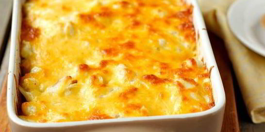 Легкий пудинг из брокколи с сыром