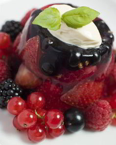 Летнее ягодное желе