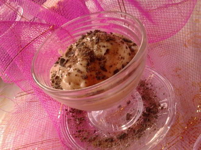 Рецепт бананового мороженого с тертым шоколадом