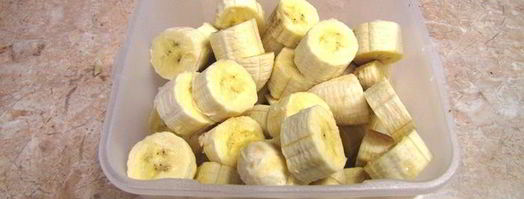 банановое мороженое. Шаг 2