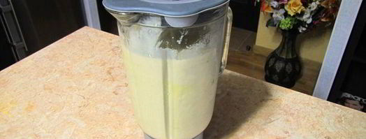 банановое мороженое. Шаг 3