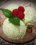 Базиликовое мороженое