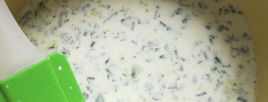 базиликовое мороженое. Шаг 2