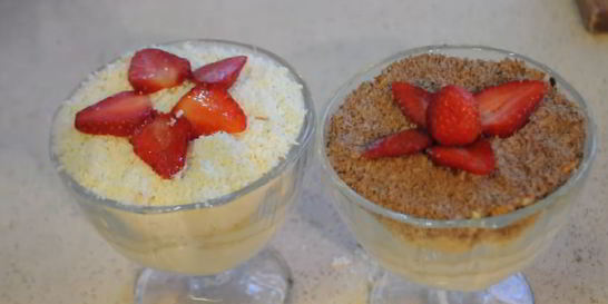 Десерт из мороженого