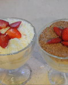 Десерт из мороженого