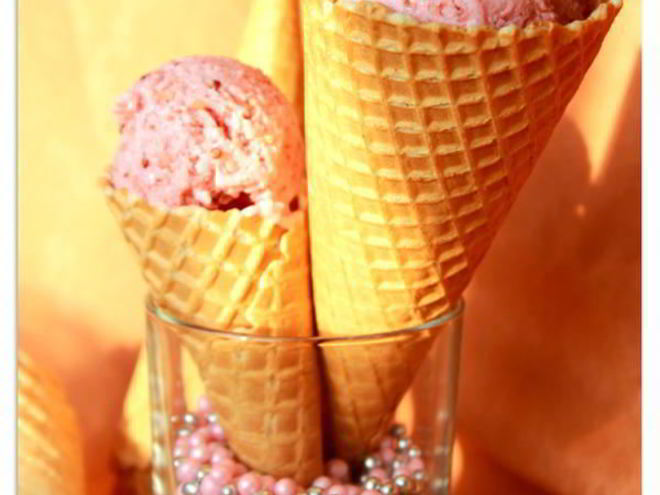 Рецепт домашнего йогуртового мороженого с клубникой и киноа