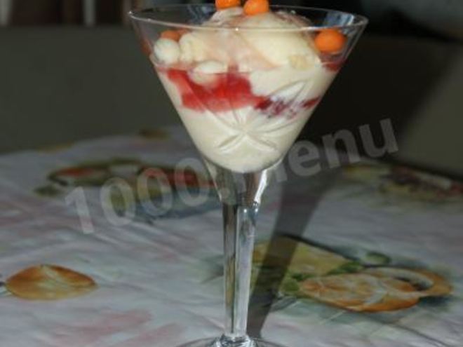 Рецепт домашнего молочного мороженого