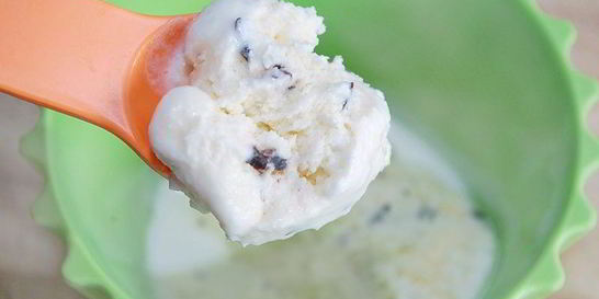 Домашнее мороженое без сливок