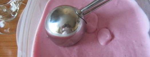 фруктовое мороженое со сгущенкой. Шаг 2