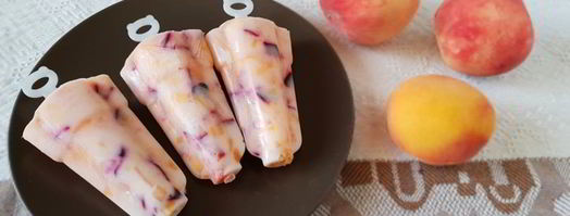 йогуртовое мороженое с фруктами. Шаг 3