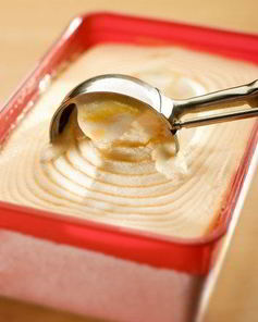 Итальянское персиковое мороженое