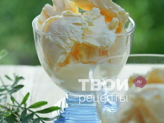 Рецепт карамельного мороженого