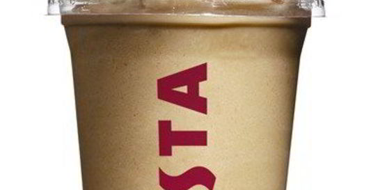 Кофейный кулер на молоке и мороженом