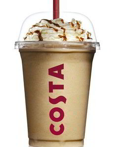 Кофейный кулер на молоке и мороженом