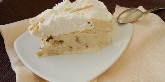 Кофейный торт-мороженое