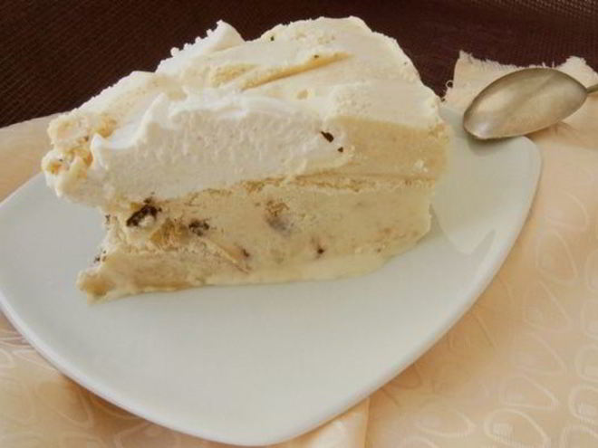 Рецепт кофейного торта-мороженого