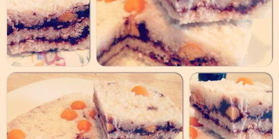 Кокосовый торт-мороженое