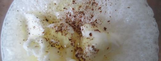 коктейль из мороженого с корицей и имбирем. Шаг 2