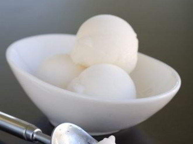 Рецепт лимонно-лавандового мороженое