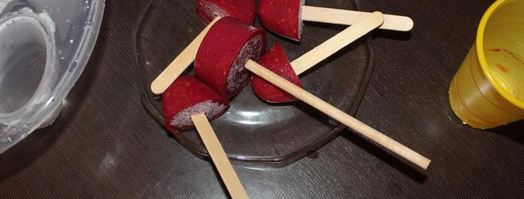 молочное мороженое с малиновым конфи. Шаг 11