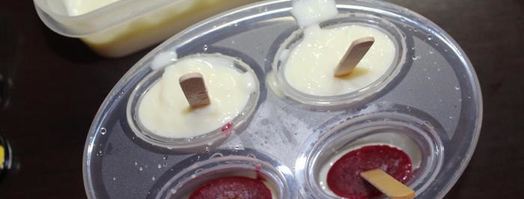 молочное мороженое с малиновым конфи. Шаг 12