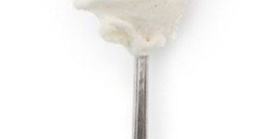 Молочное ванильное мороженое