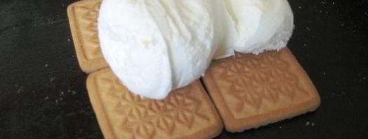 мороженое аляска запеченное в духовке. Шаг 3