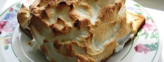 мороженое аляска запеченное в духовке. Шаг 5