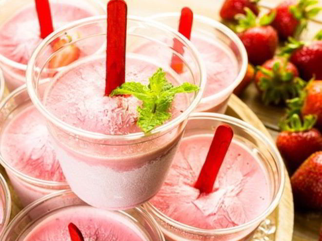 Рецепт мороженого фруктовый лед