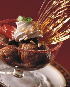 Мороженое из черного хлеба