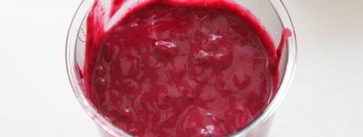 мороженое из черной смородины и йогурта. Шаг 6