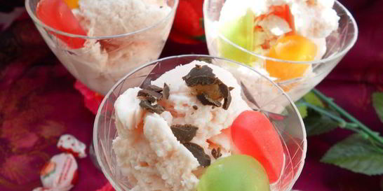 Мороженое из конфет