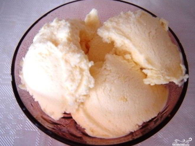 Рецепт мороженого из молока