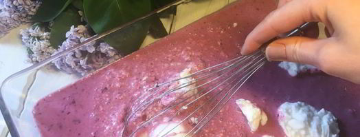 мороженое из сирени. Шаг 4