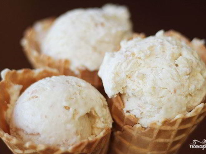 Рецепт мороженого из сливок