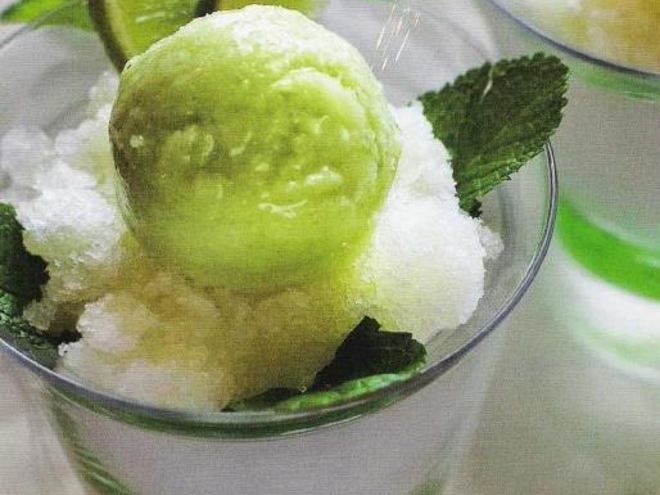 Рецепт мороженого мохито