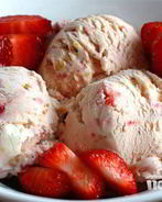 Мороженое Пьяная клубника