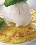 Мороженое с ананасом