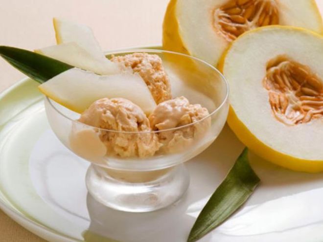 Рецепт мороженого с дыней