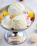 Мороженое с фруктами