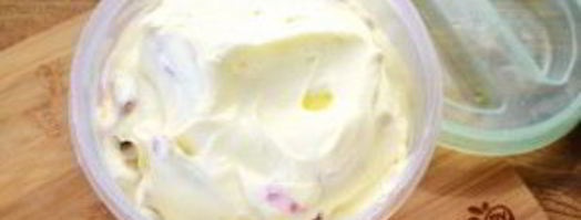 мороженое с фруктами. Шаг 4