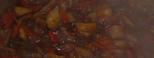 мороженое с инжиром и ягодами годжи. Шаг 5