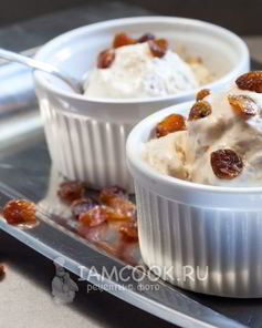 Мороженое с изюмом