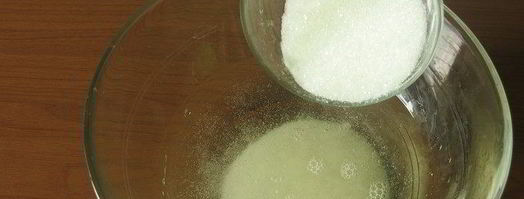 мороженое с шампанским и грушами. Шаг 2