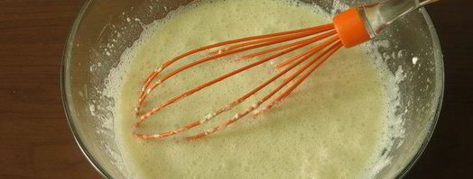 мороженое с шампанским и грушами. Шаг 4