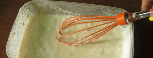 мороженое с шампанским и грушами. Шаг 7