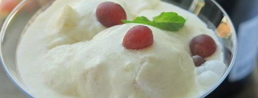 мороженое с шампанским и грушами. Шаг 8