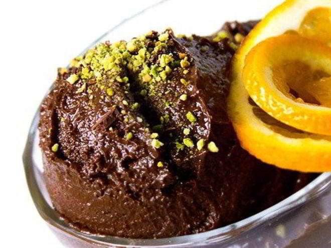 Рецепт мороженого шоколадна-апельсинового