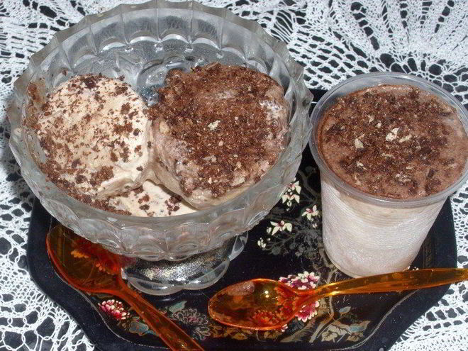 Рецепт мороженого в стаканчике