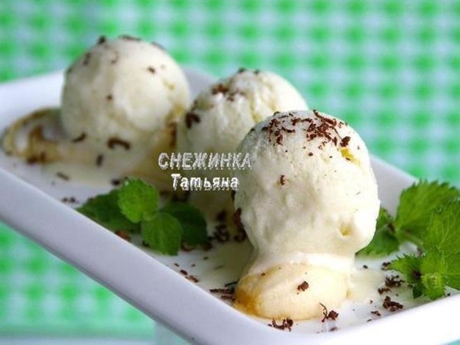 Рецепт мятного мороженого с руколой